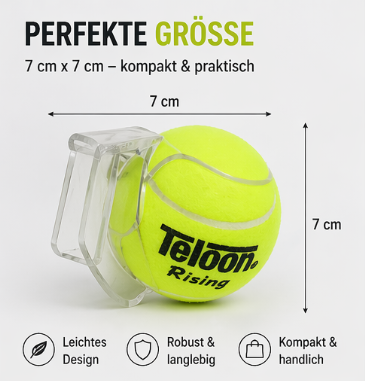 Tennisball-Clip