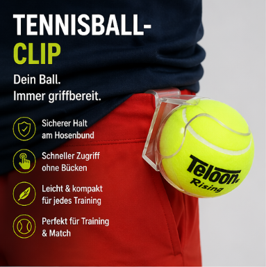Tennisball-Clip